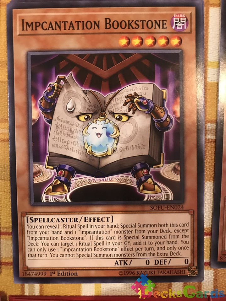 Impcantation Bookstone - SOFU-EN024 - Common 1st Edition 1