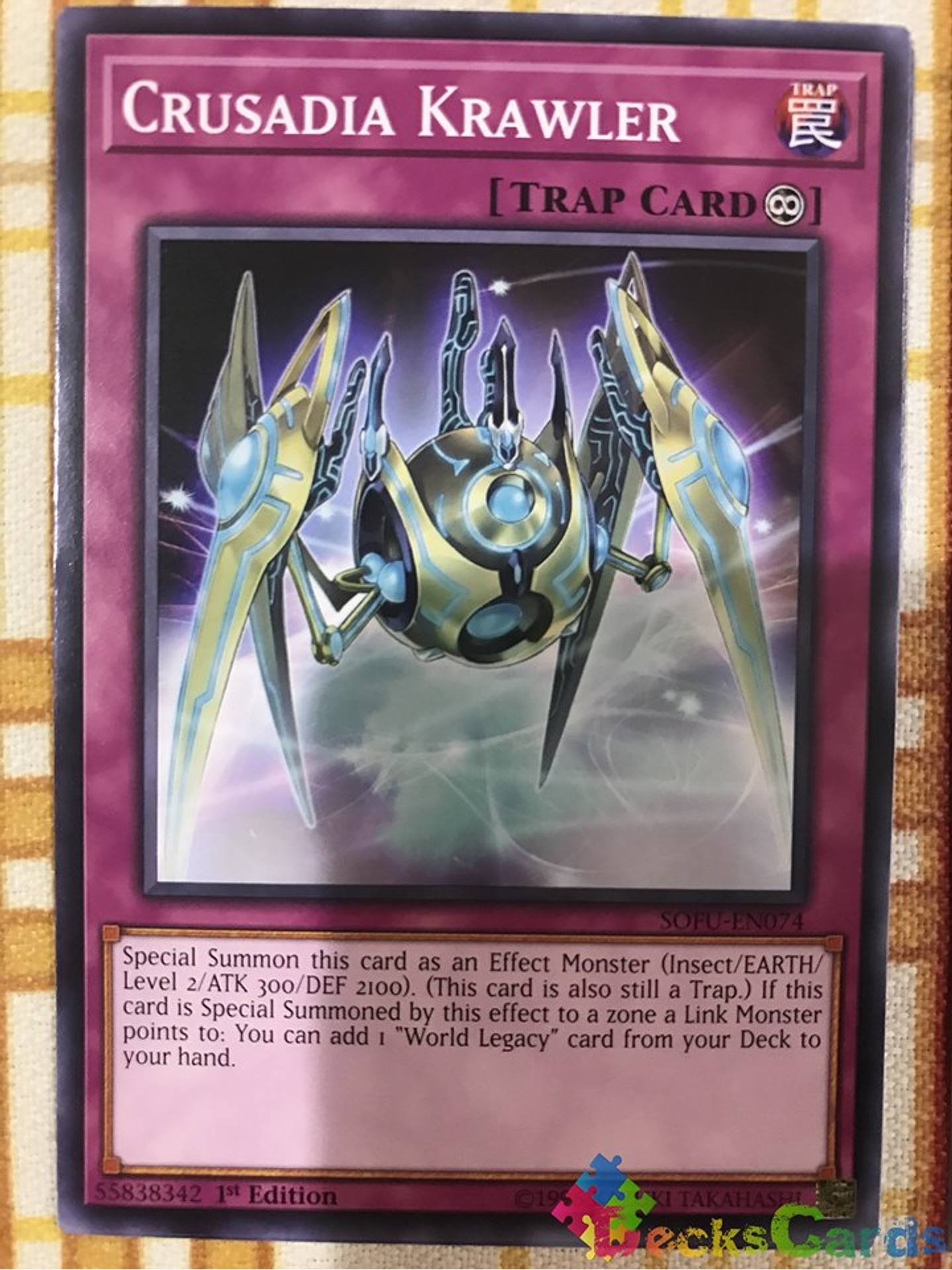 Crusadia Krawler - SOFU-EN074 - Common 1st Edition 1