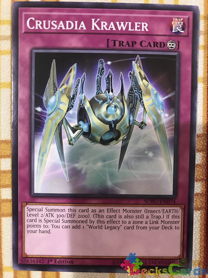 Crusadia Krawler - SOFU-EN074 - Common 1st Edition 1