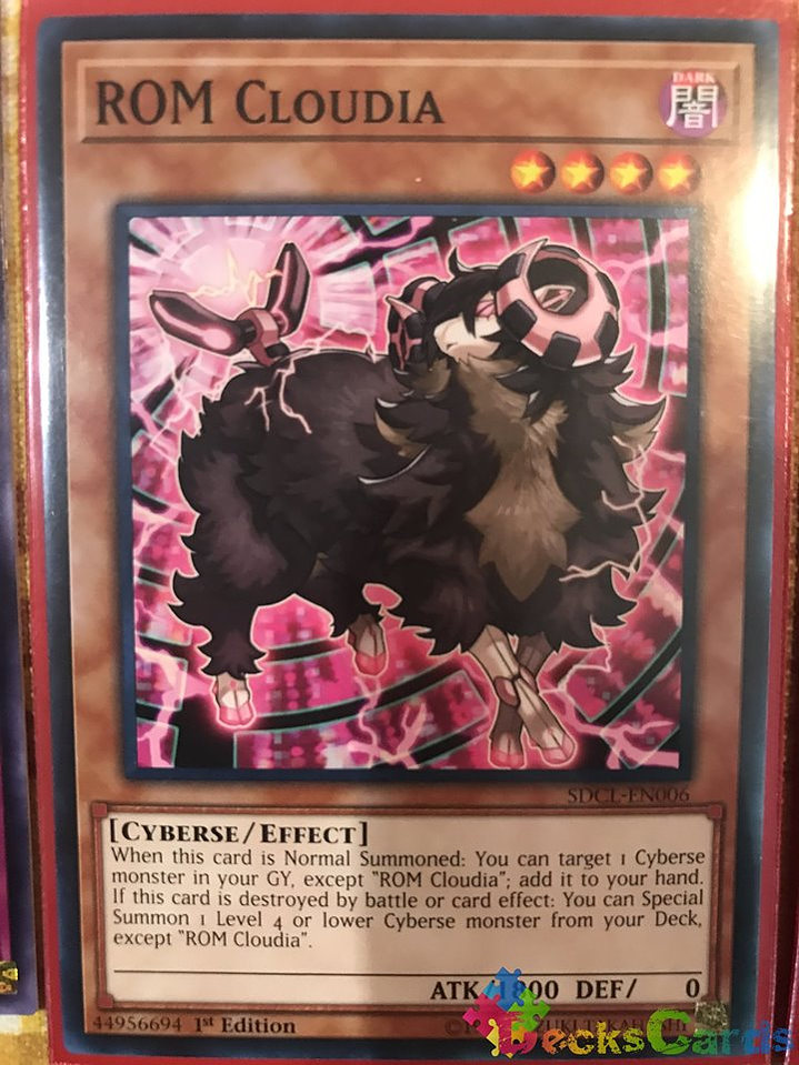 ROM Cloudia - SDCL-EN006 - Common 1st Edition 1
