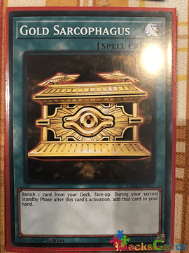 Gold Sarcophagus - SDCL-EN027 - Common 1st Edition