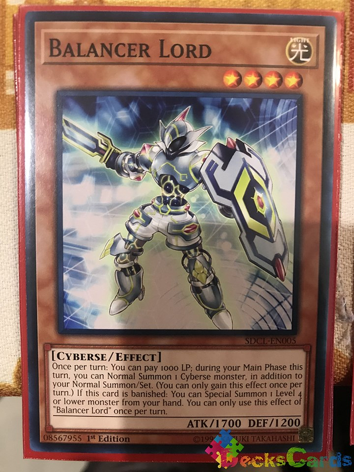Balancer Lord - SDCL-EN005 - Common 1st Edition 1