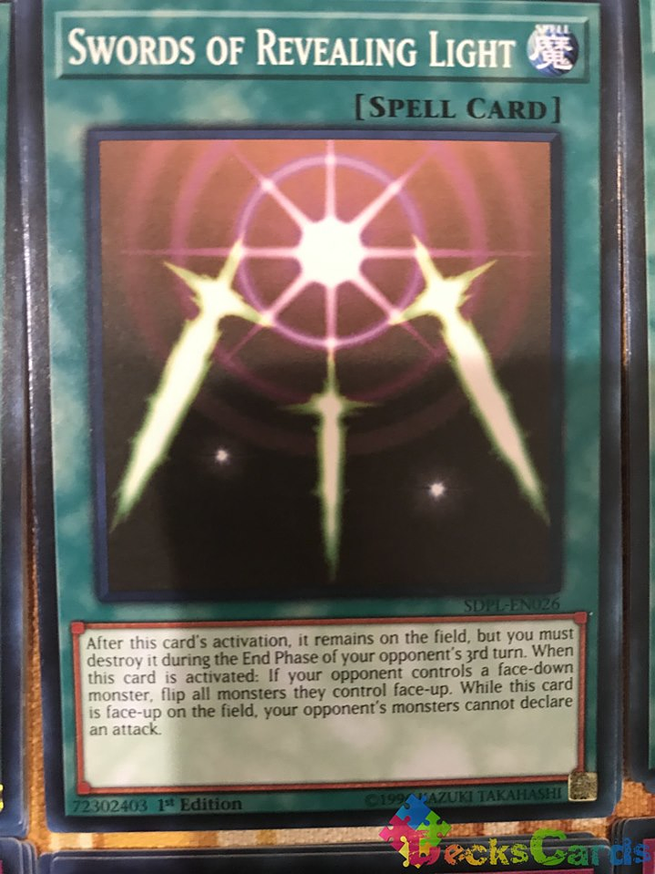 Swords of Revealing Light - SDPL-EN026 - Common 1st Edition 1
