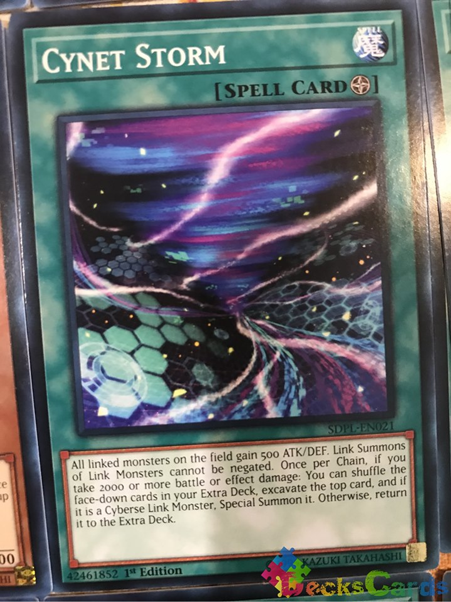 Cynet Storm - SDPL-EN021 - Common 1st Edition 1