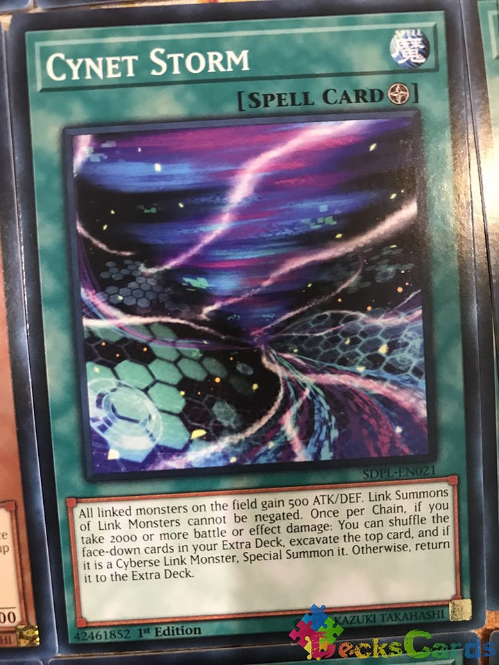 Cynet Storm - SDPL-EN021 - Common 1st Edition 1