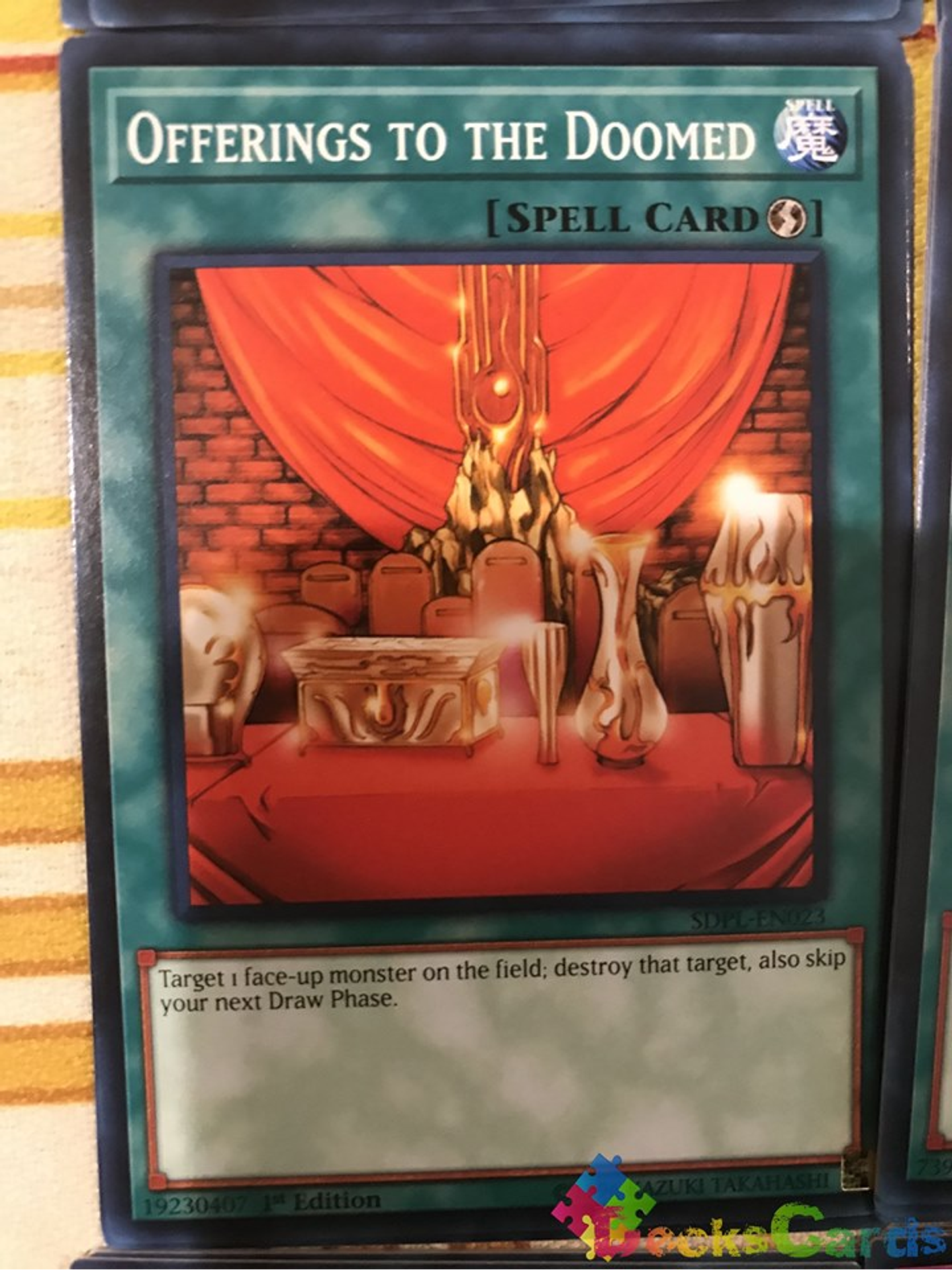 Offerings to the Doomed - SDPL-EN023 - Common 1st Edition 1