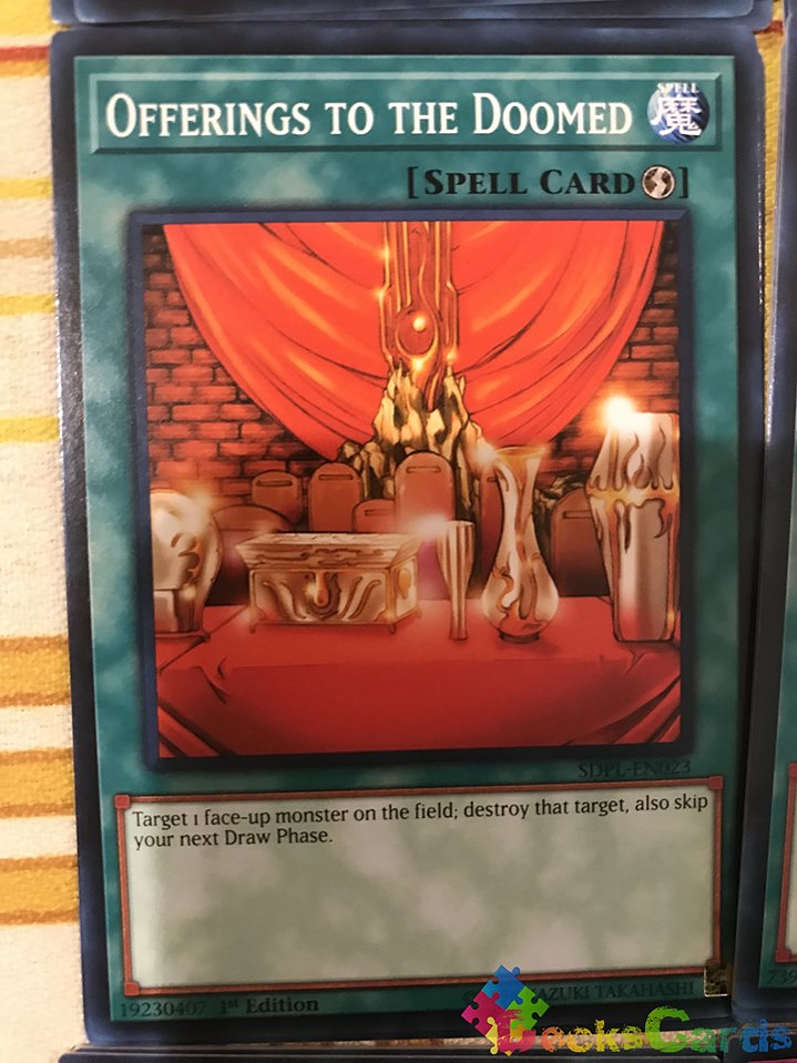 Offerings to the Doomed - SDPL-EN023 - Common 1st Edition 1