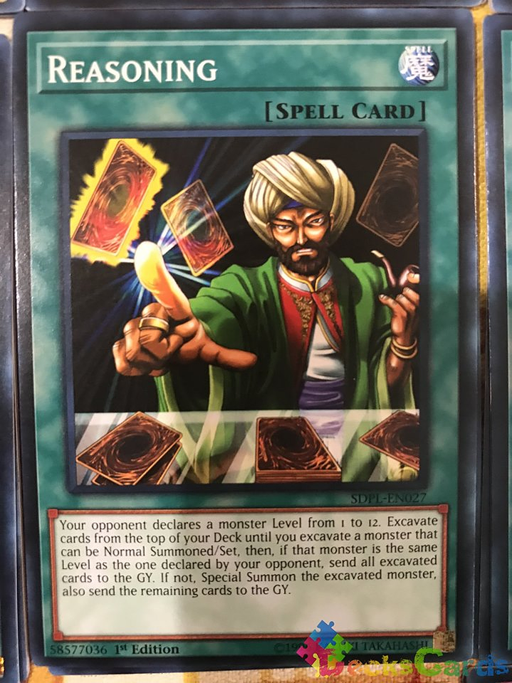 Reasoning - SDPL-EN027 - Common 1st Edition 1