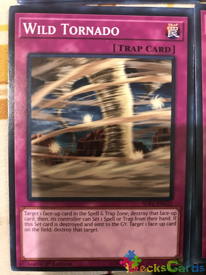 Wild Tornado - SDPL-EN032 - Common 1st Edition 1