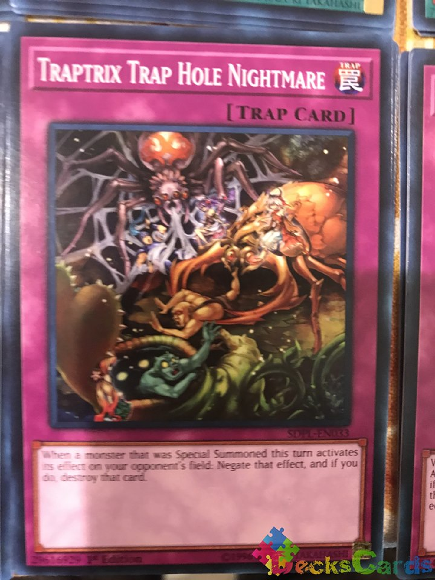 Traptrix Trap Hole Nightmare - SDPL-EN033 - Common 1st Edition 1