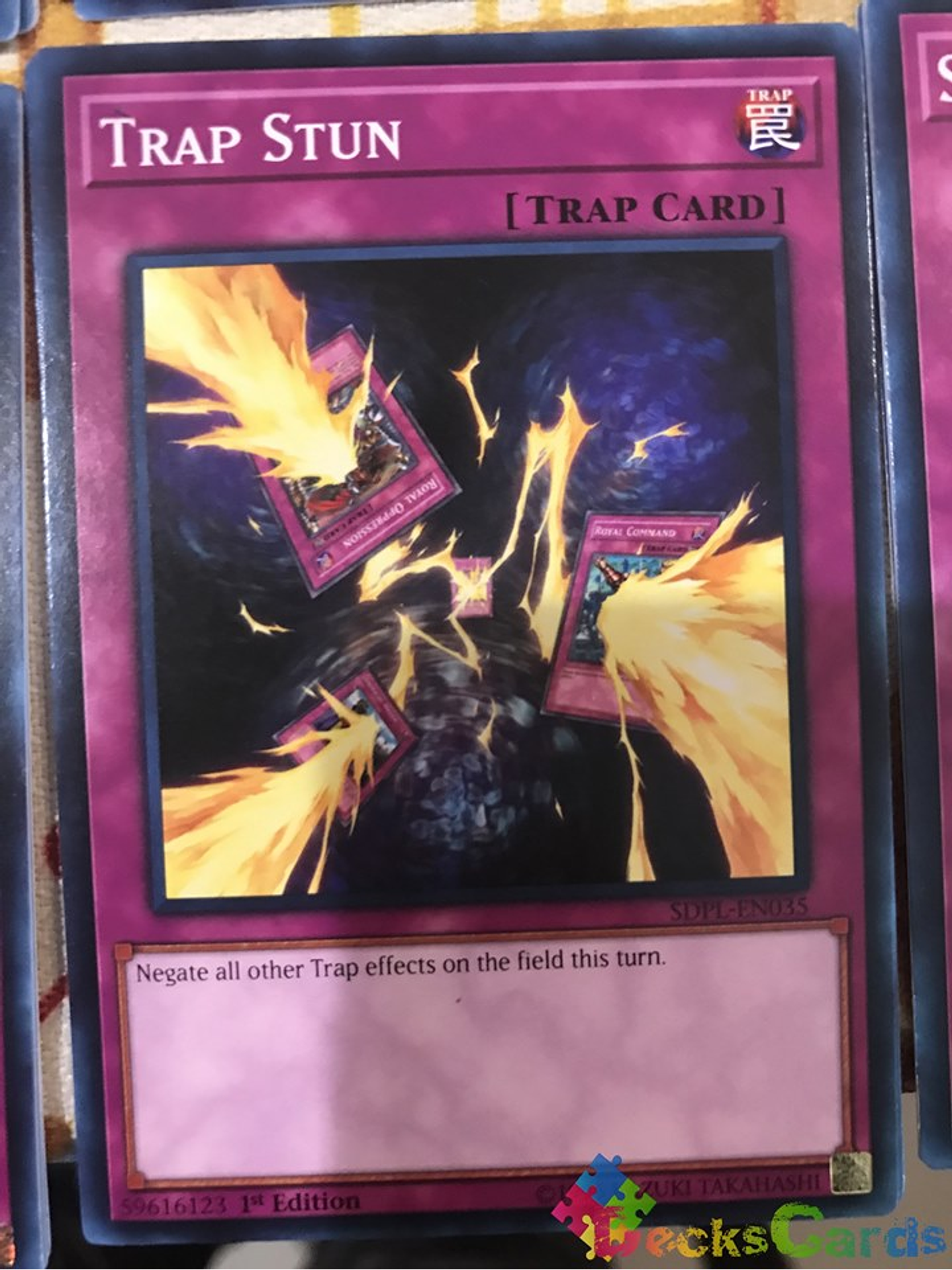 Trap Stun - SDPL-EN035 - Common 1st Edition 1