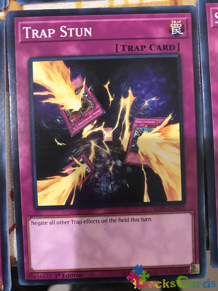 Trap Stun - SDPL-EN035 - Common 1st Edition 1