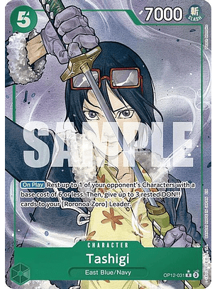 OP12-031 (Alternate Art) Tashigi
