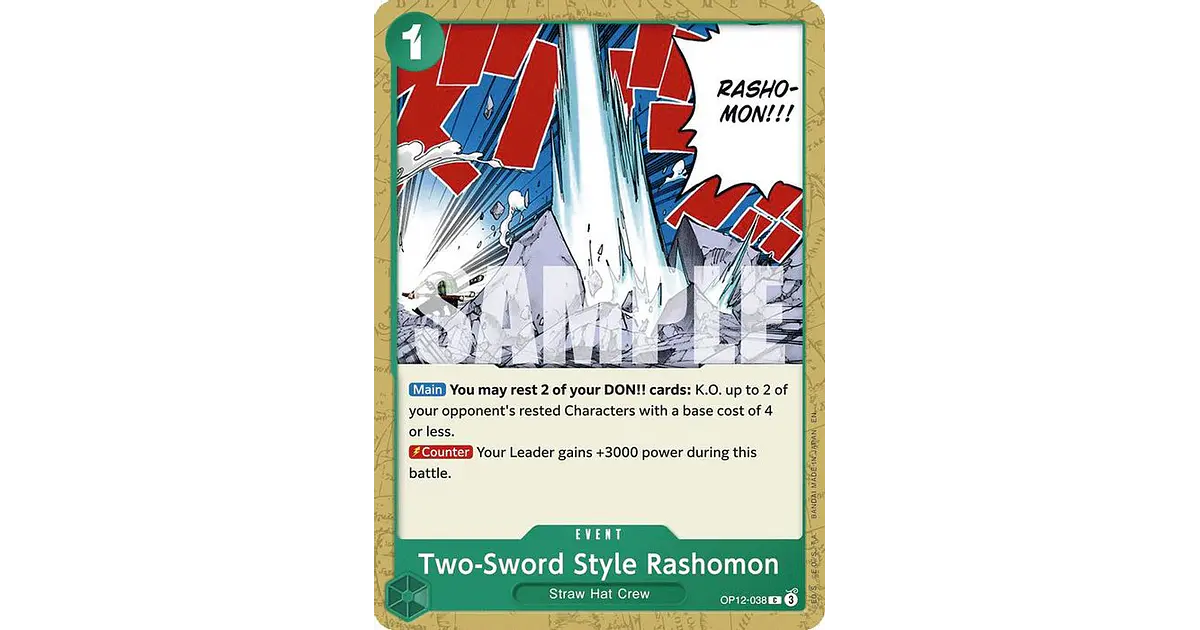 OP12-038 C Two-Sword Style Rashomon