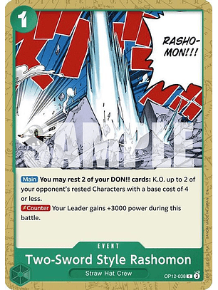 OP12-038 C Two-Sword Style Rashomon