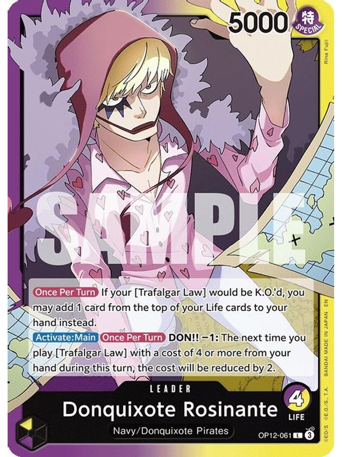 OP12-061 L Donquixote Rosinante (061) 1