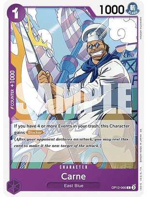 OP12-066 C Carne