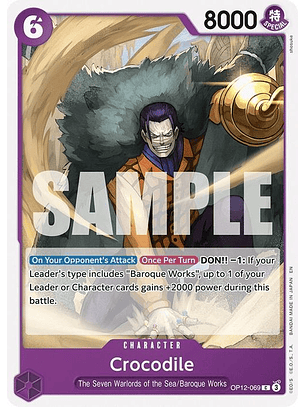 OP12-069 C Crocodile