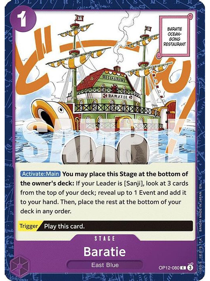 OP12-080 C Baratie 1