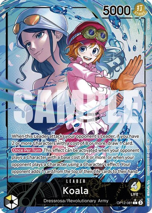 OP12-081 (Alternate Art) Koala (081)