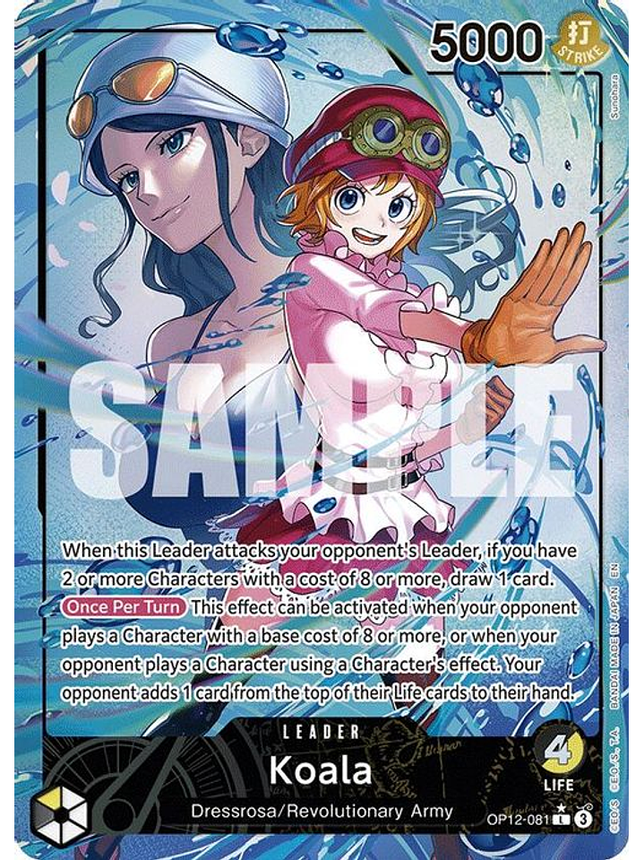 OP12-081 (Alternate Art) Koala (081) 1