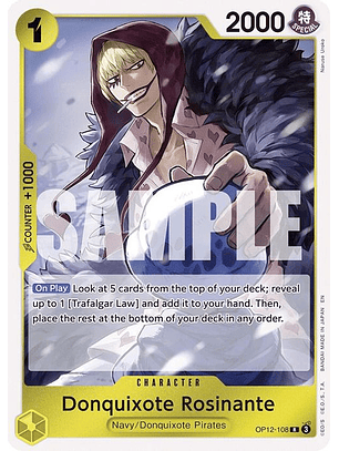 OP12-108 R Donquixote Rosinante (108)