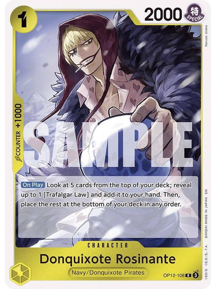 OP12-108 R Donquixote Rosinante (108) 1