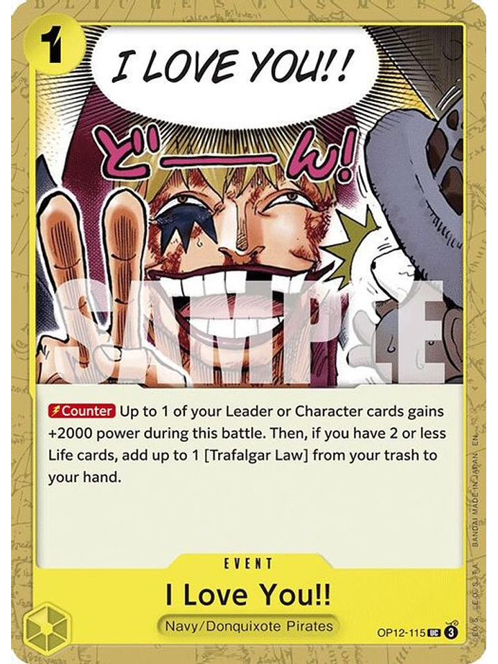 OP12-115 U I Love You!! 1
