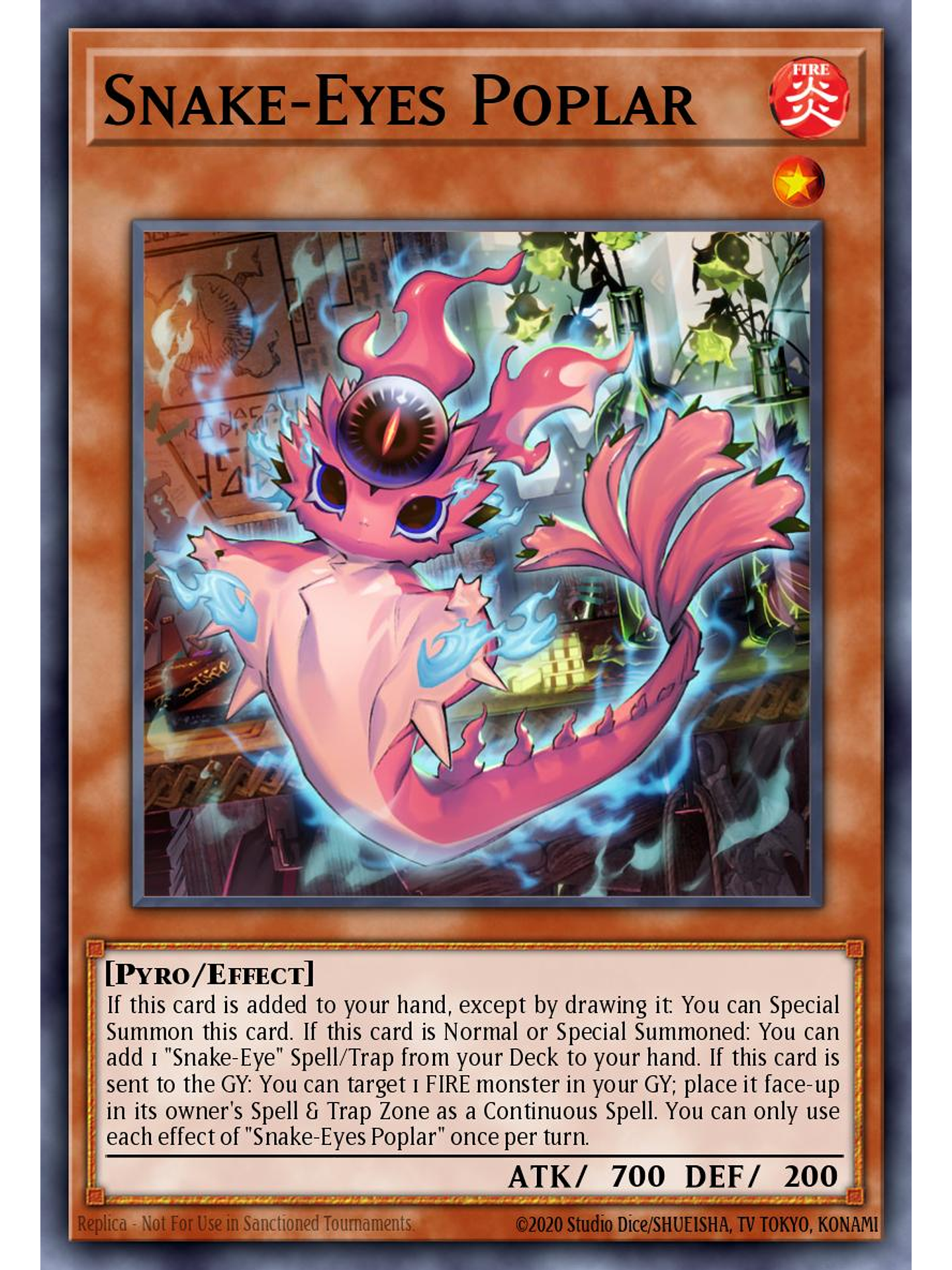 Snake-Eyes Poplar - 25LP-EN002 - Secret Rare 1