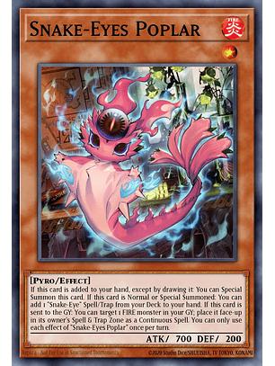 Snake-Eyes Poplar - 25LP-EN002 - Secret Rare