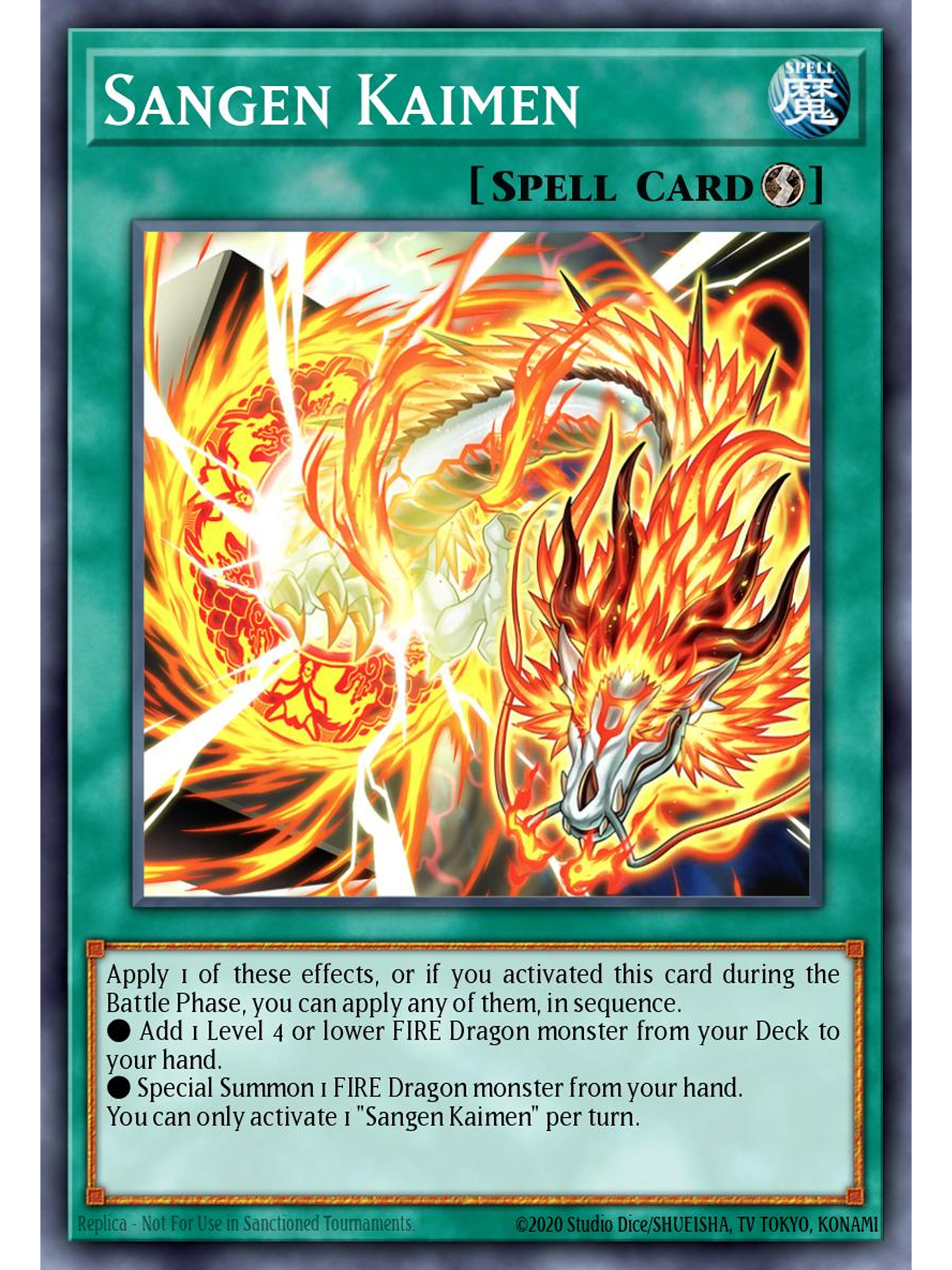 Sangen Kaimen - 25LP-EN008 - Ultra Rare 1