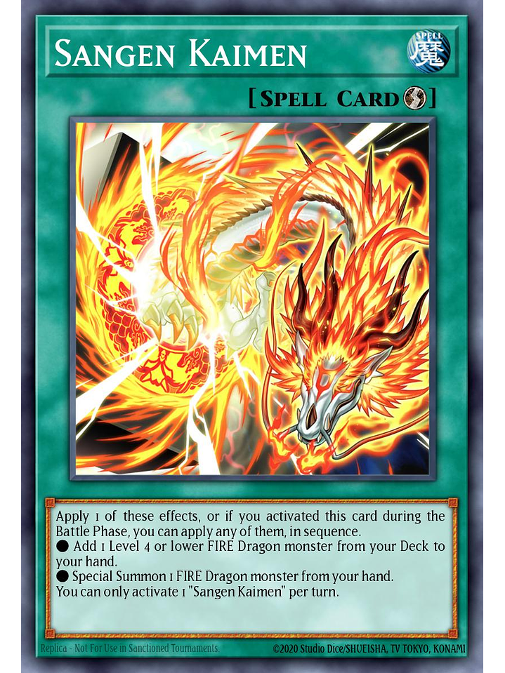 Sangen Kaimen - 25LP-EN008 - Ultra Rare 1