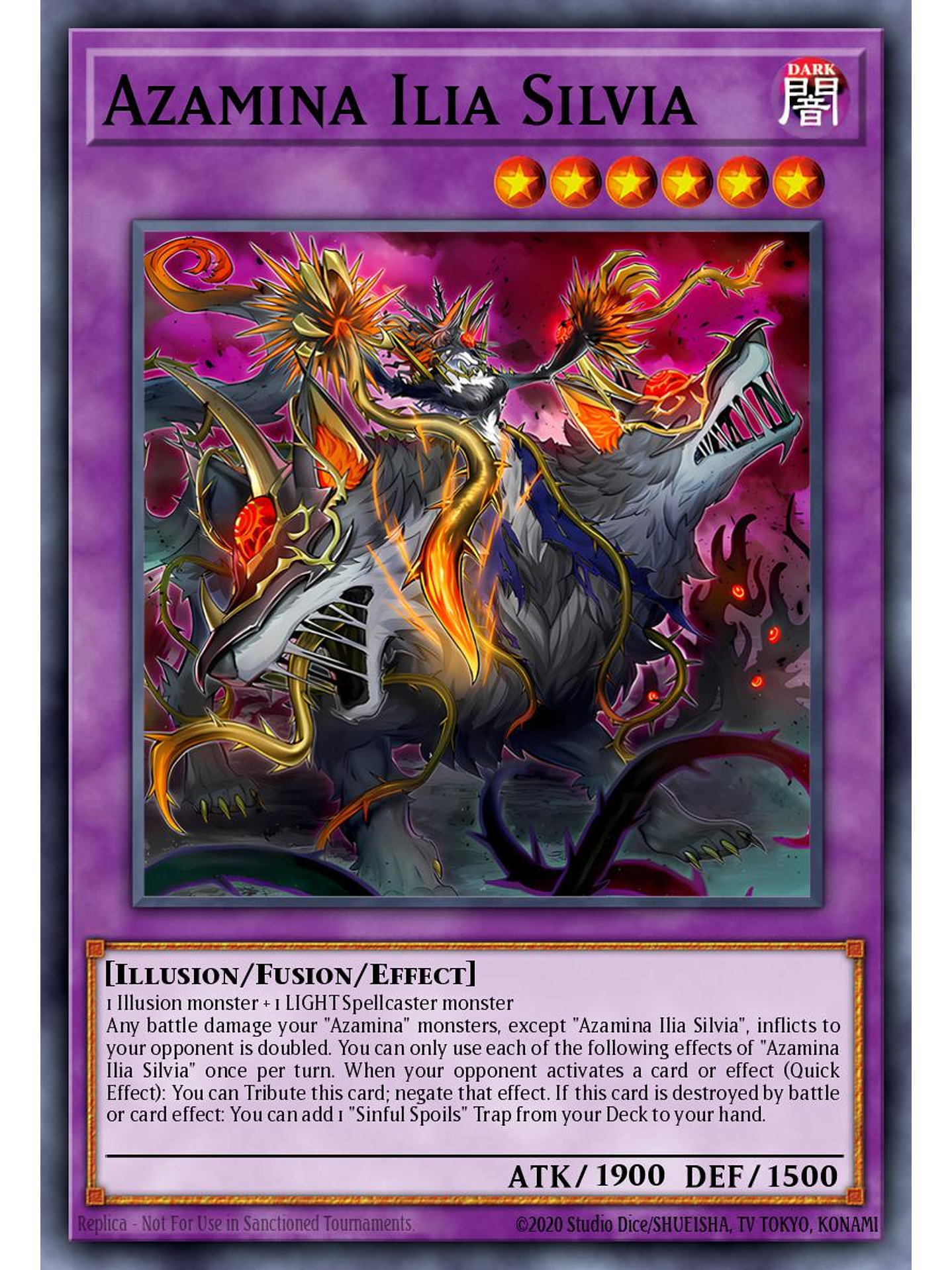 Azamina Ilia Silvia - 25LP-EN010 - Secret Rare 1