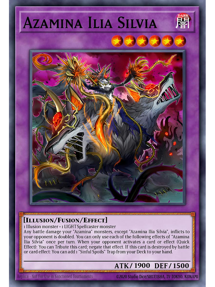 Azamina Ilia Silvia - 25LP-EN010 - Secret Rare 1