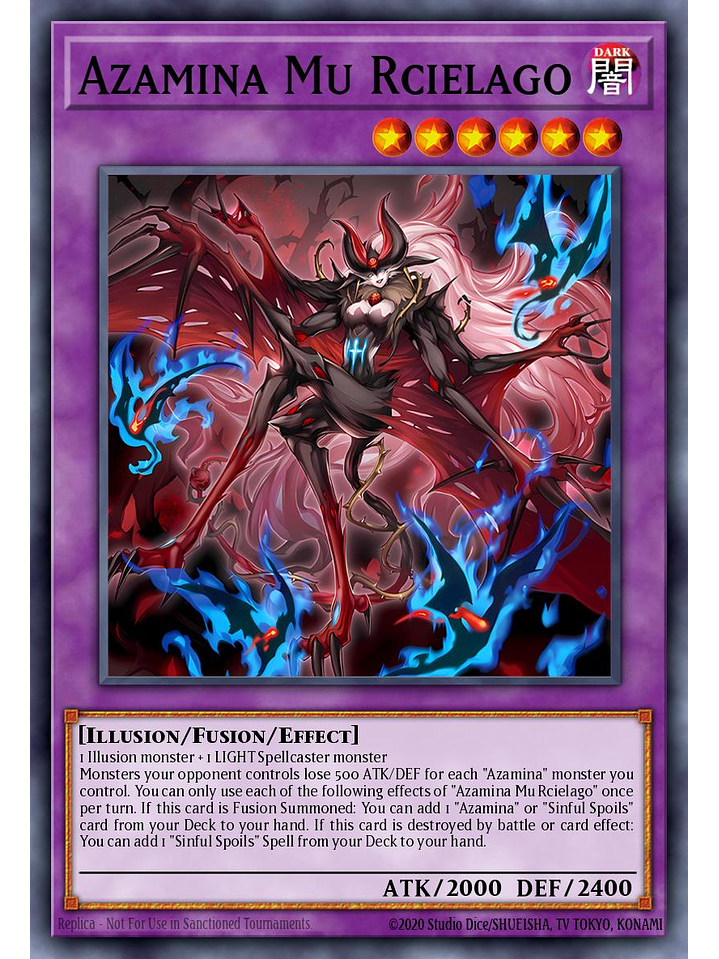 Azamina Mu Rcielago - 25LP-EN011 - Secret Rare 1