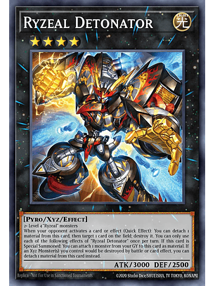 Ryzeal Detonator - 25LP-EN014 - Secret Rare