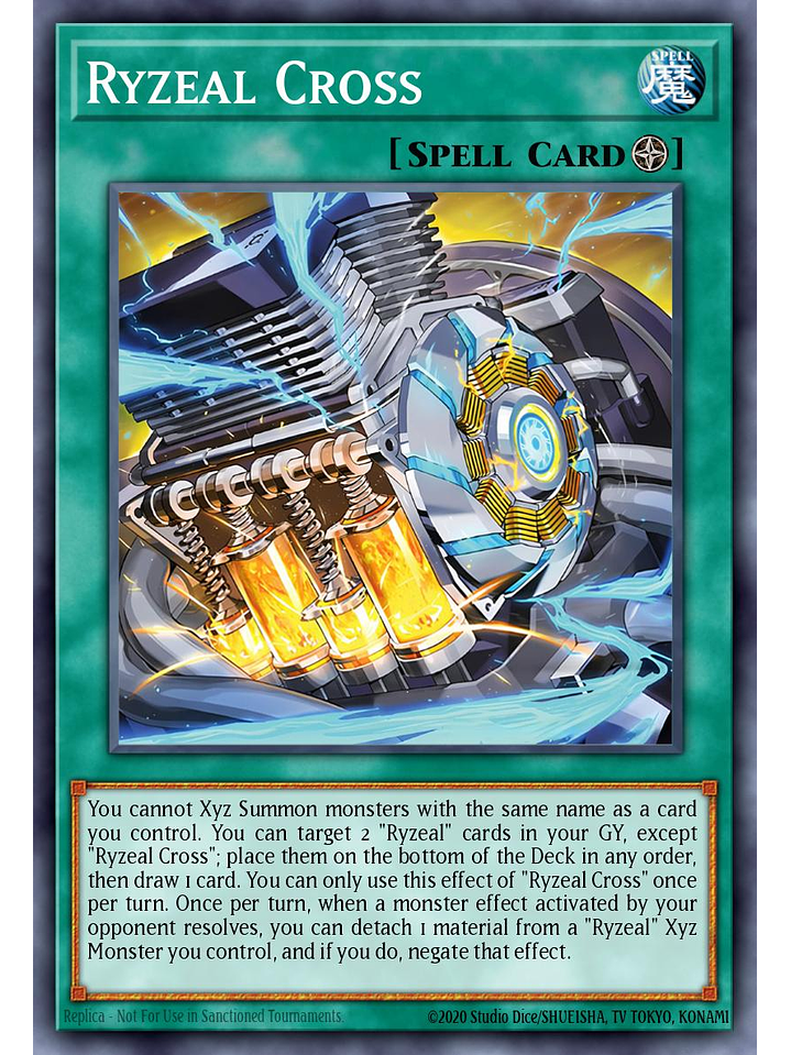 Ryzeal Cross - 25LP-EN015 - Secret Rare 1