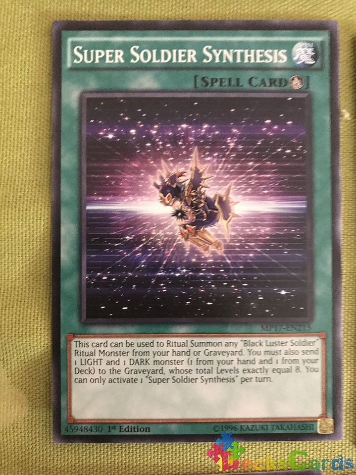 Super Soldier Synthesis - MP17-EN215 - Common 1st Edition 1