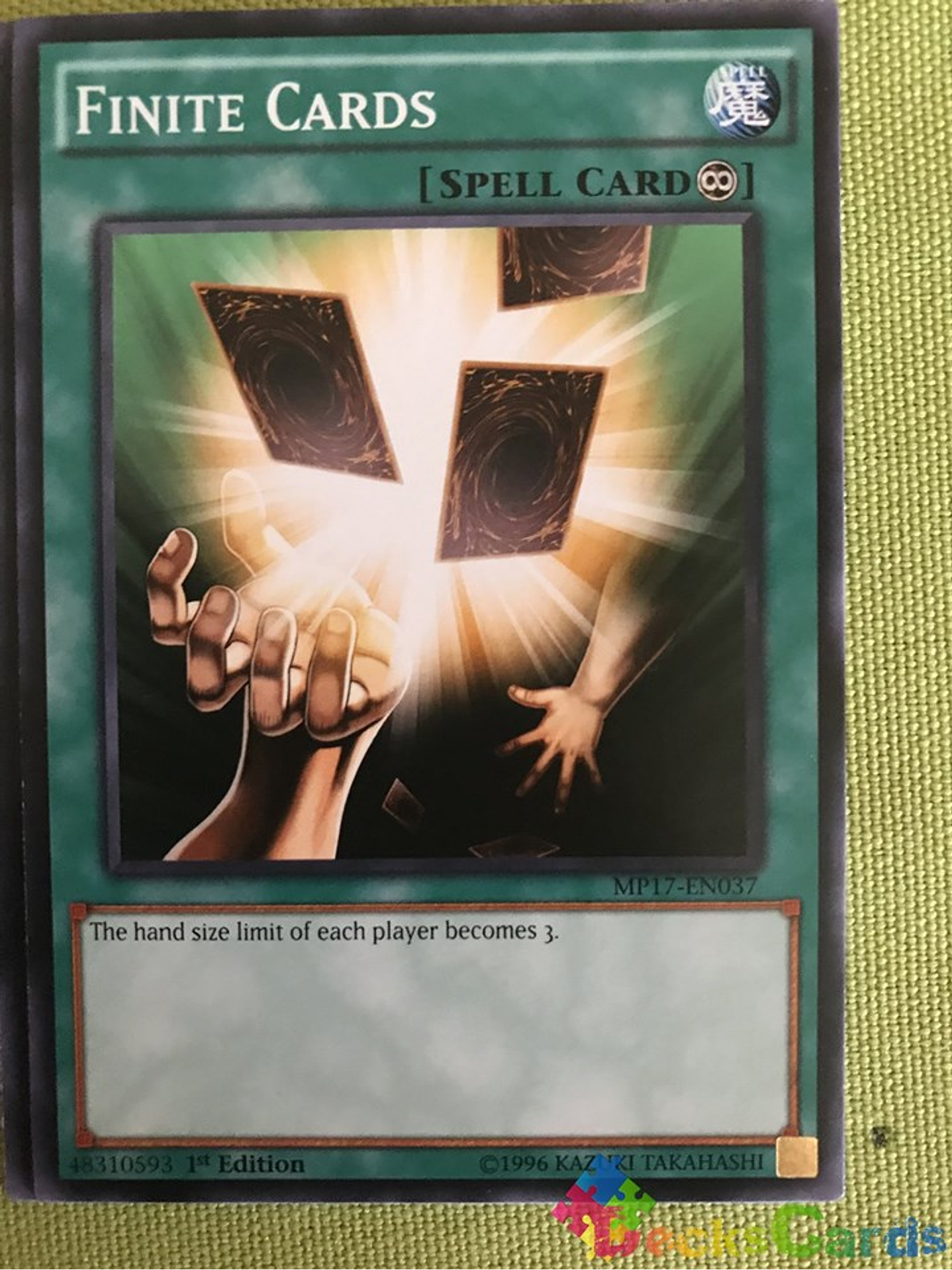 Finite Cards - MP17-EN037 - Common 1st Edition 1