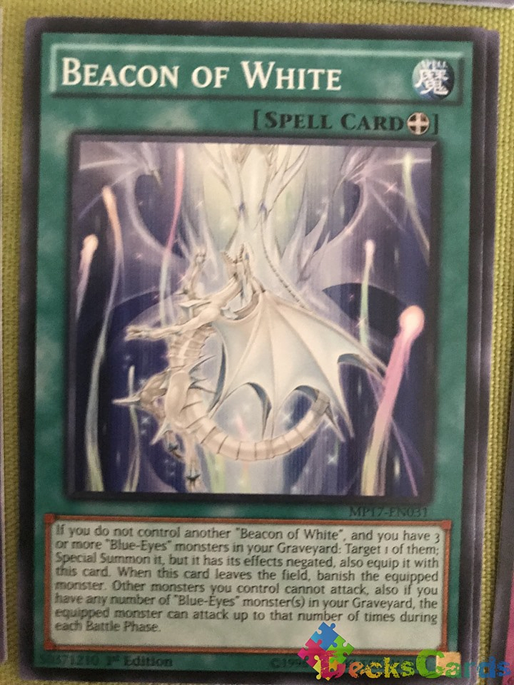 Beacon of White - MP17-EN031 - Common 1st Edition 1
