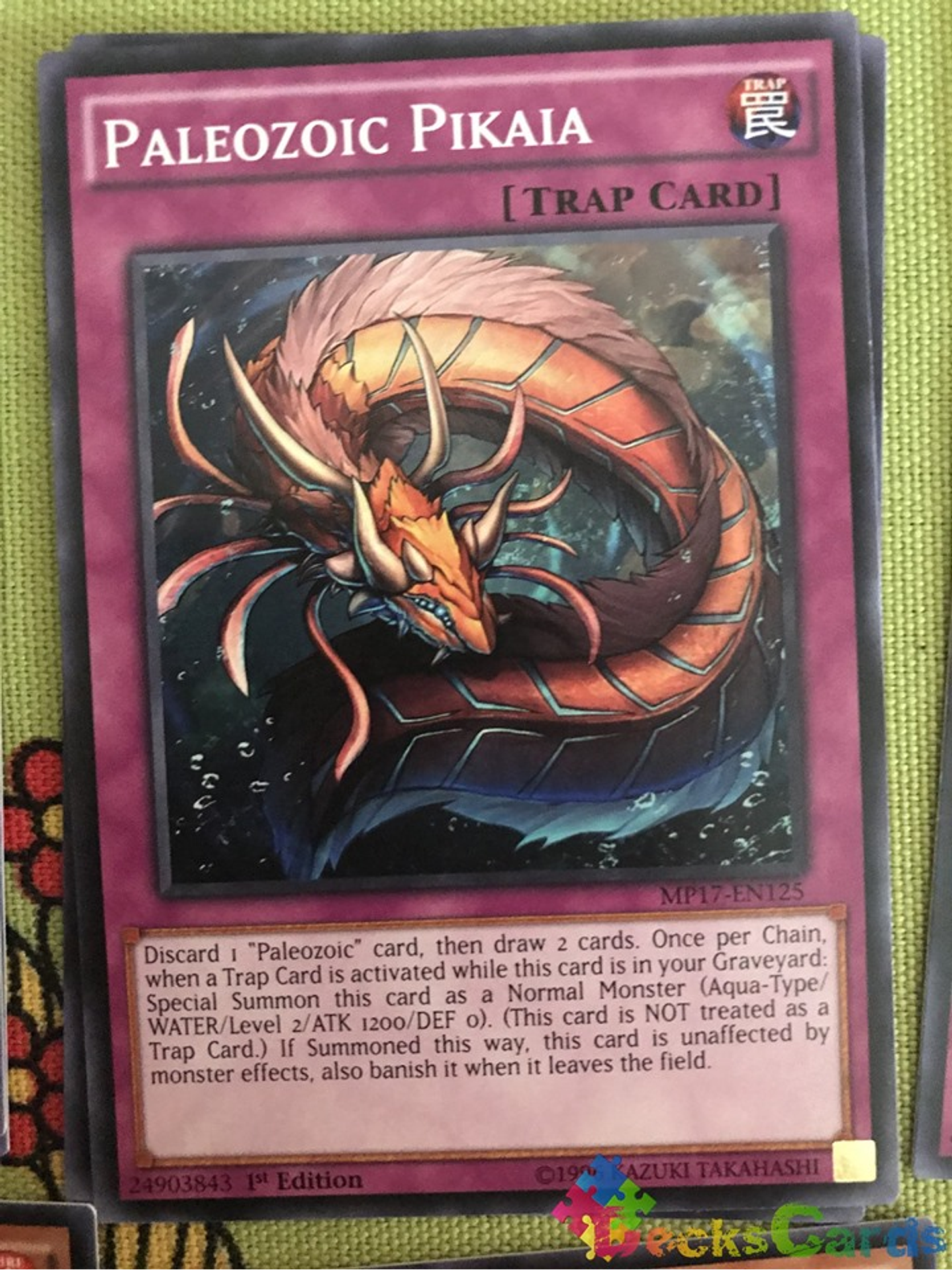 Paleozoic Pikaia - MP17-EN125 - Common 1st Edition 1