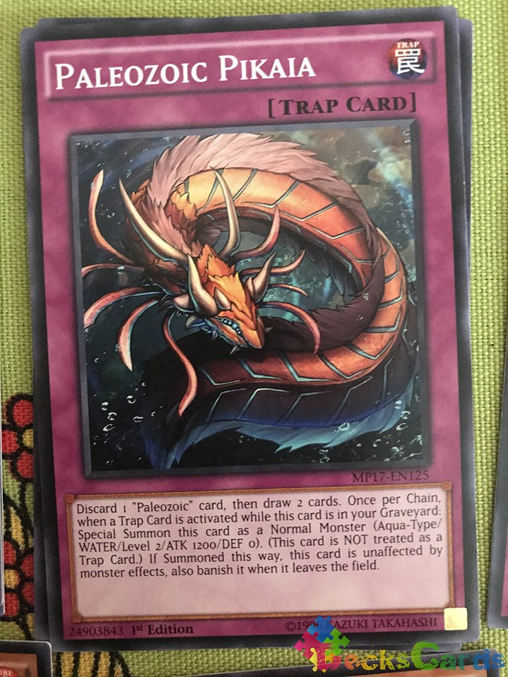 Paleozoic Pikaia - MP17-EN125 - Common 1st Edition 1