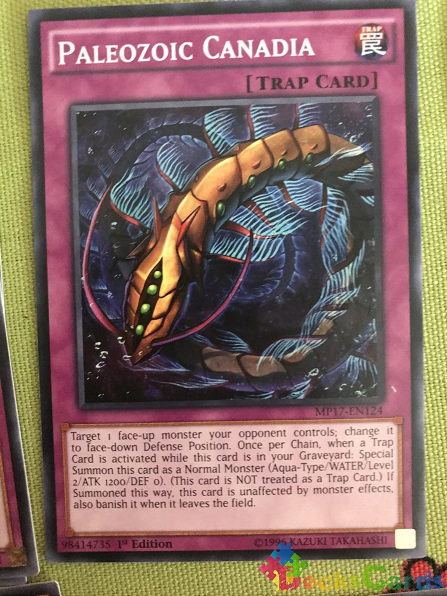 Paleozoic Canadia - MP17-EN124 - Common 1st Edition 1