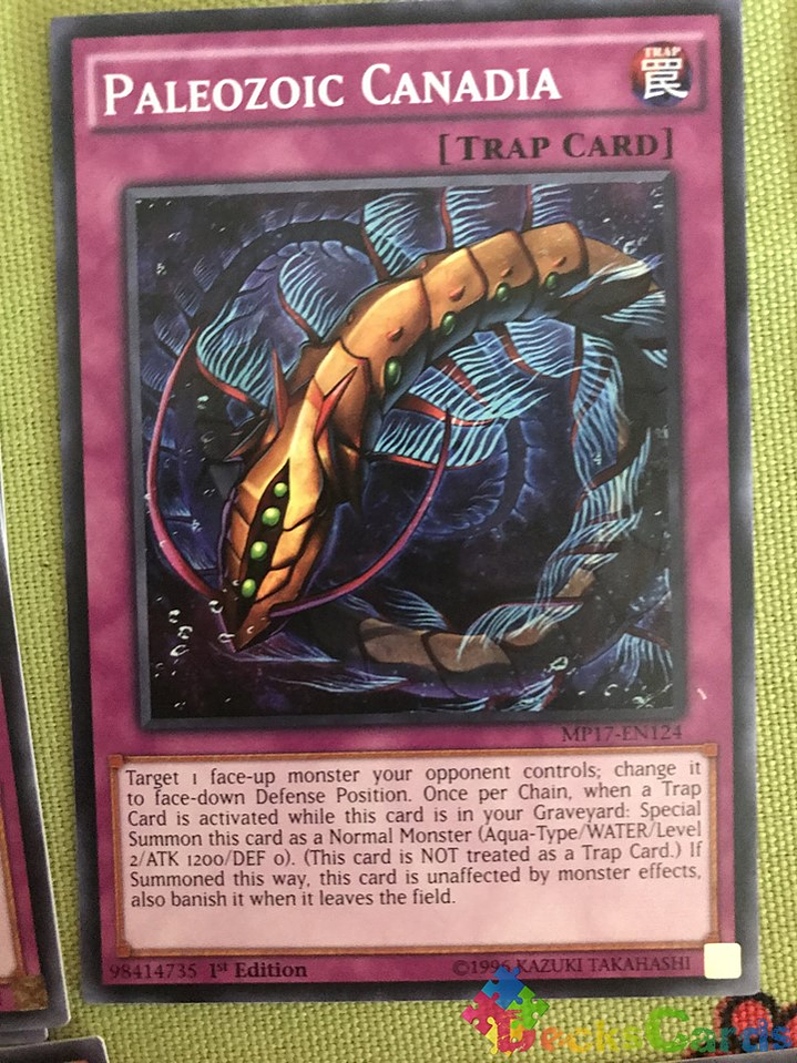 Paleozoic Canadia - MP17-EN124 - Common 1st Edition 1