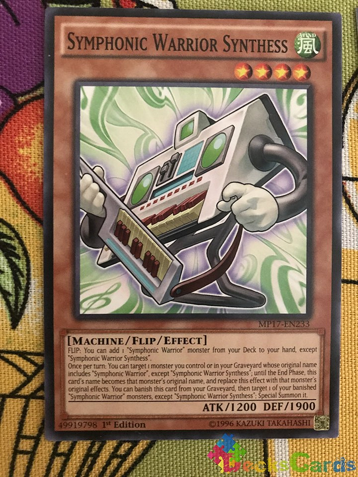 Symphonic Warrior Synthess - MP17-EN233 - Common 1st Edition 1