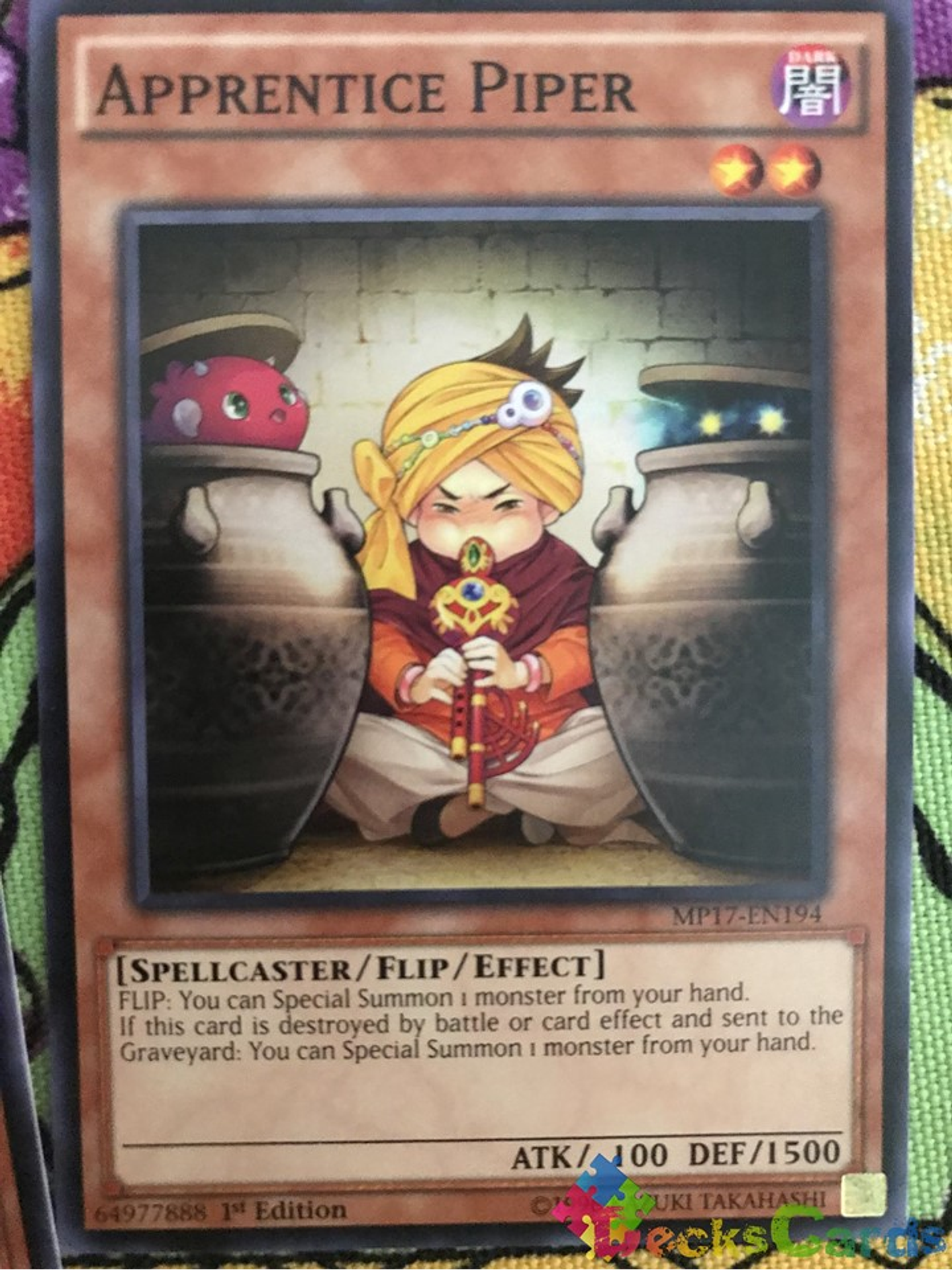 Apprentice Piper - MP17-EN194 - Common 1st Edition 1