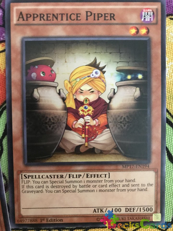 Apprentice Piper - MP17-EN194 - Common 1st Edition 1