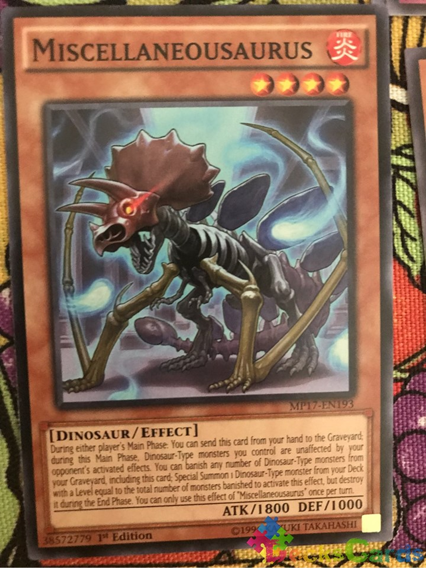 Miscellaneousaurus - MP17-EN193 - Common 1st Edition 1