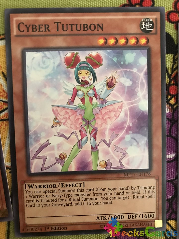 Cyber Tutubon - MP17-EN178 - Common 1st Edition 1