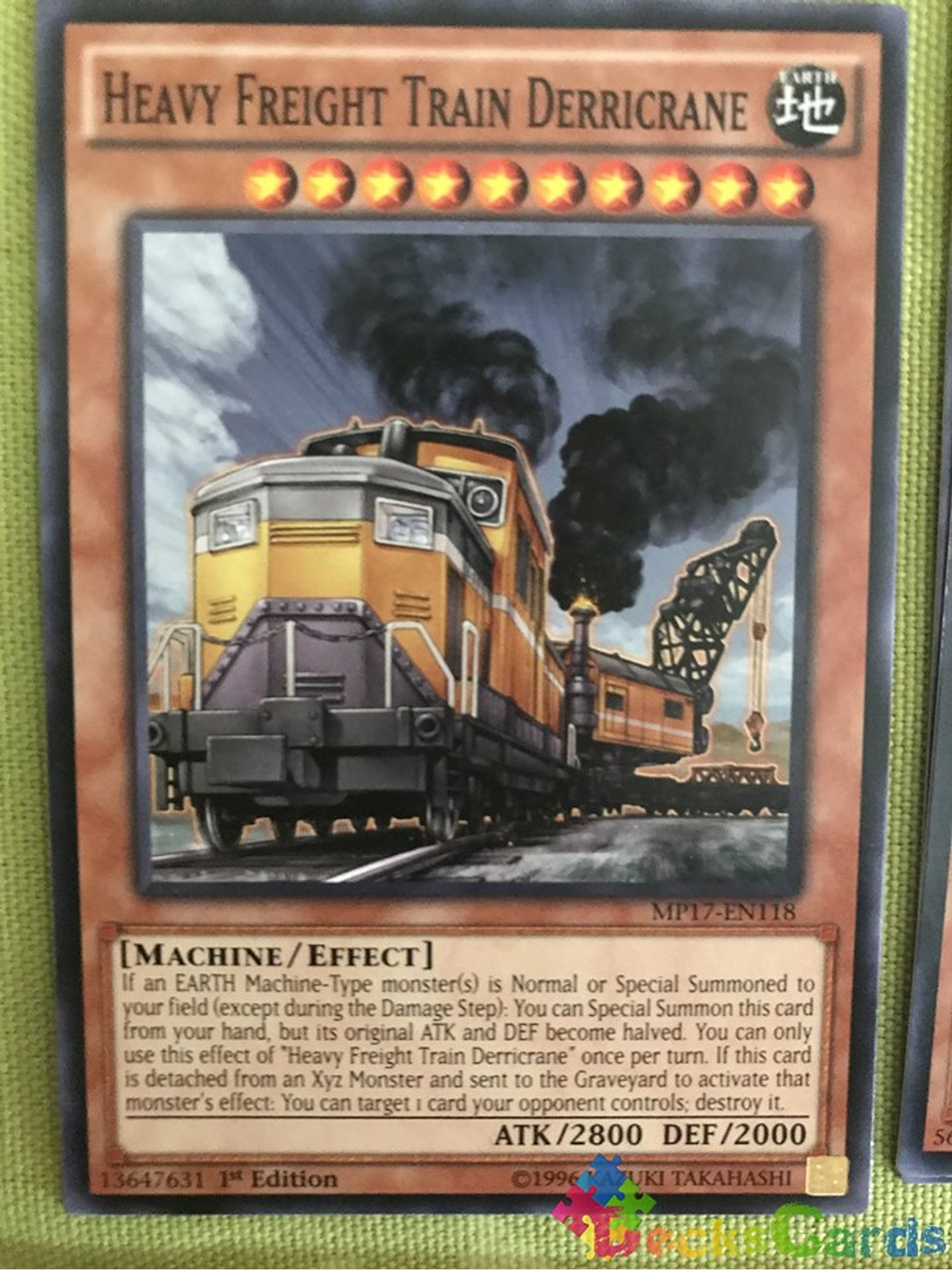 Heavy Freight Train Derricrane - MP17-EN118 - Common 1st Edition 1
